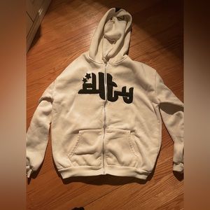 y2k cybercore cybery2k star zip up hoodie